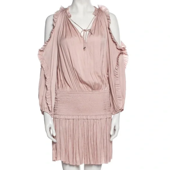 Ulla Johnson Isla Dress in Rose Size 2 - Picture 10 of 11